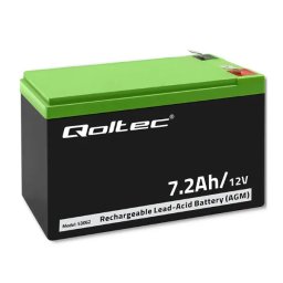 Qoltec 53062 AGM 12V 7.2Ah