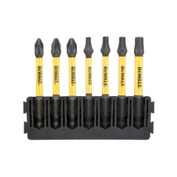 DeWALT Akcesoria - 7-częściowy zestaw przedłużonych bitów DT70823