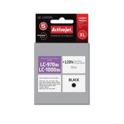 ActiveJet AB-1000BN (zamiennik LC-1000BK, LC-970BK) Czarny 35 ml