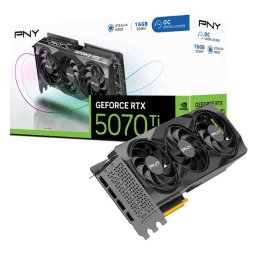 PNY Karta graficzna GeForce RTX 5070 Ti OC 3F 16GB 256-bit 896GB/s