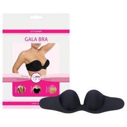 Bye Bra Gala B - ukryty biustonosz push-up (czarny)