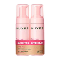 Nuxe Very Rose oczyszczajÄca pianka do twarzy 2x150ml