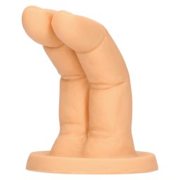 S-Line - dildo podwójny - realistyczny - beżowy