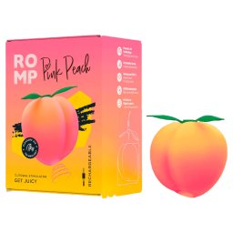 Romp Pink Peach - falliczny wibrator powietrzny (różowy)