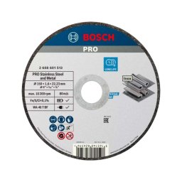 Bosch Akcesoria - Tarcza tnąca do stali nierdzewnej 150x22,23 mm 2608601513