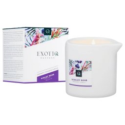 Exotiq Violet Rose - świeca do masażu (60 g)