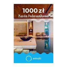 Voucher Podarunkowy 1000zł na Emoti.pl Obecnie dostępne tylko w sklepach stacjonarnych RTV EURO AGD
