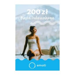 Voucher Podarunkowy 200zł na Emoti.pl Obecnie dostępne tylko w sklepach stacjonarnych RTV EURO AGD