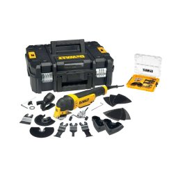 DeWALT - Wielofunkcyjna szlifierka oscylacyjna 300 W, z akcesoriami DWE315KTA
