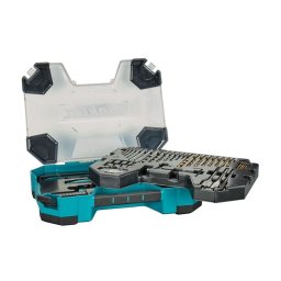 Makita - 104-częściowy zestaw bitów, wierteł i kluczy nasadowych E-22604