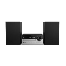 Philips TAM4205M2/12 80W Bluetooth Radio FM Czarno-srebrny