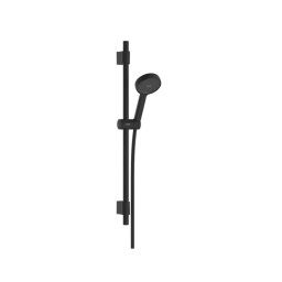 Hansgrohe Activera Select S - Zestaw słuchawki prysznicowej, drążka i węża, 2 strumienie, EcoSmart, czarny mat 28048670
