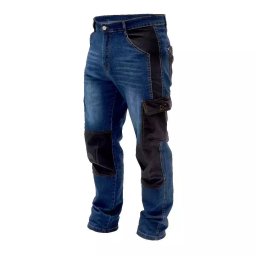 SPODNIE JEANS, DŻINSY ROBOCZE, SPODNIE Z DENIMU DEDRA BH45SP-L GRAMATURA 280G/M2, ROZMIAR L