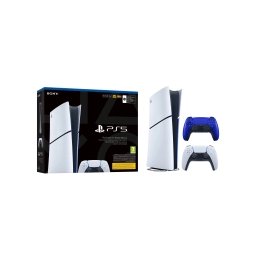 Sony PlayStation 5 Digital Slim E Chassis (PS5) 825GB + Dodatkowy Pad Wieczorny kobalt