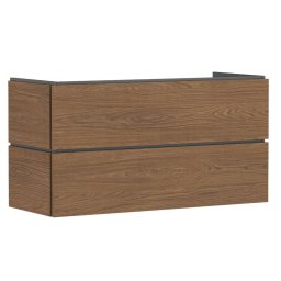 Hansgrohe Xilesa E - Szafka pod umywalkę, 62x118x47 cm, 2 szuflady, dąb kaszmirowy 54264550