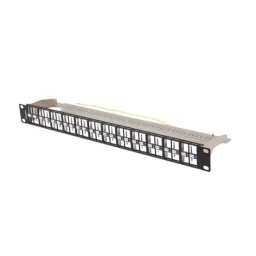 Lanberg PPKS-1248-B PUSTY 48 PORT 1U 19" FTP Czarny