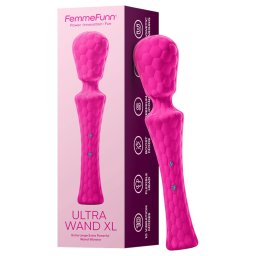 FemmeFunn Ultra Wand XL - masażer wibracyjny premium - różowy