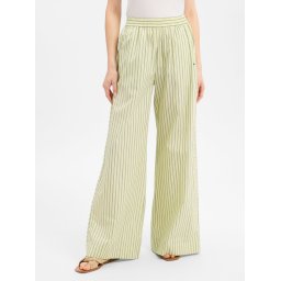 BOSS Orange Spodnie - Tiplyn Kobiety Bawełna (100%) żółty|wielokolorowy, 34