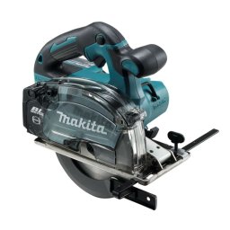 Makita Narzędzia - Akumulatorowa pilarka tarczowa do metalu 18V 150 mm, 2x akumulator Li-ion LXT 5,0 Ah, ładowarka DCS553RTJ