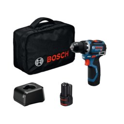 Bosch - Wiertarko-wkrętarka akumulatorowa 12V GSR 12V-32, 2x akumulator Li-Ion 2,0 Ah, ładowarka 06019N7003
