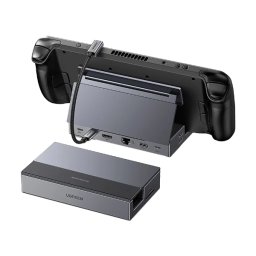 UGREEN CM800 9w1 CM800 DP 4K RJ45 USB SD Szary