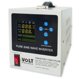 Volt Zasilacz awaryjny Przetwornica UPS SINUS PRO 1100 E PLUS 12/230V (700/1100W)