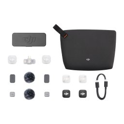 System mikrofonów bezprzewodowych DJI Mic Mini 2 (2 TX + 1 Mobile RX + etui ładujące)