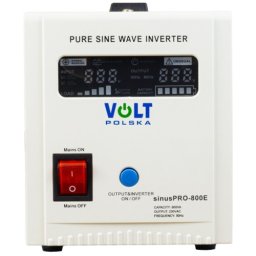 Volt Zasilacz awaryjny Przetwornica UPS SINUS PRO 800 E 12/230V (500/800W)