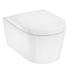 Hansgrohe EluPura S - Toaleta wisząca z deską SoftClose, Rimless, AquaChannel Flush, SmartClean, EcoSmart, biała 61186450