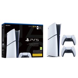 Sony PlayStation 5 Digital Slim E Chassis (PS5) 825GB + Dodatkowy Pad