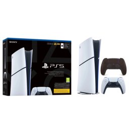 Sony PlayStation 5 Digital Slim E Chassis (PS5) 825GB + Dodatkowy Pad Czarny