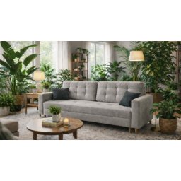 LUBA Sofa 3DL z funkcją spania i pojemnikiem