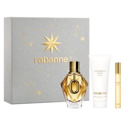Rabanne Million Gold Woda perfumowana 90ml spray + Balsam do ciaĹa 100ml + Woda perfumowana 10ml spray