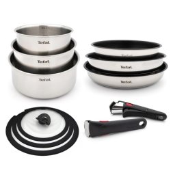 Zestaw patelni i garnków TEFAL INGENIO EMOTION L897SB74 11 elementów