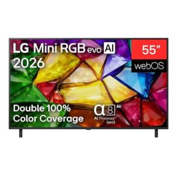 LG 55MRGB87B6B 55" Mini RGB evo AI 4K 144Hz webOS Dolby Vision Dolby Atmos HDMI 2.1 DVB-T2
