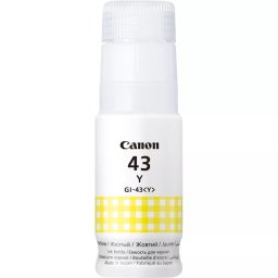 Butelka z żółtym atramentem Canon GI-43Y