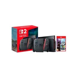 Nintendo Switch 2 Joy-Con Czarny + Fortnite Darkfire & Ice Bundle Dodatek do gry