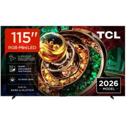 TCL 115RM9L 115" RGB-Mini LED 4K 144Hz Google TV Funkcje AI Dolby Vision Dolby Atmos Bang & Olufsen HDMI 2.1 DVB-T2