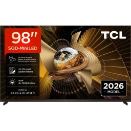 TCL 98X11L 98" SQD-Mini LED 4K 144Hz Google TV Dolby Vision Dolby Atmos DTS-X Bang & Olufsen HDMI 2.1 DVB-T2