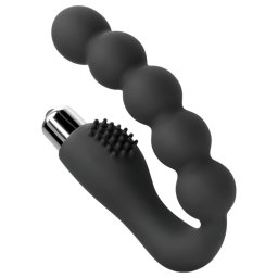 EasyToys - wibrator analny - wodoszczelny - czarny