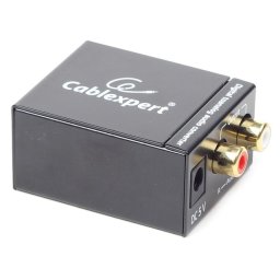 Gembird Adapter Digital Audio TOSLINK -> Analog RCA