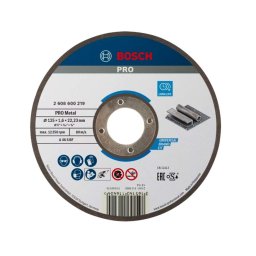 Bosch Akcesoria - Tarcza tnąca do metalu 125x22,23 mm 2608600219