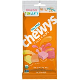 YumEarth, Gumy rozpuszczalne EKO (Chewys) 57g