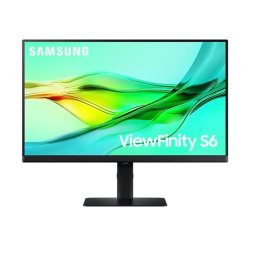 Samsung Monitor 27 cale ViewFinity S60UD IPS 2560x1440 WQHD 16:9 1xHDMI 2xDP 1xUSB-C 90W 3xUSB-A 5ms PinP/PbyP 100Hz HAS+PIV płaski 3YOn-Site (LS27D60