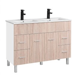 Neo 120 szafka dolna z umywalk db sonoma biay