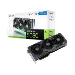 PNY GeForce RTX 5080 Overclocked Triple Fan 16GB GDDR7 256bit DLSS 4
