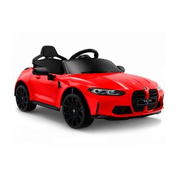 Samochd elektryczny BMW M4 czerwony