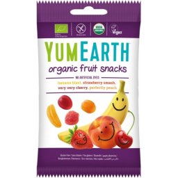 YumEarth, Żelki bez żelatyny EKO 50g Fruit Snacks