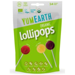 YumEarth, Lizaki Owoc. Kwaśne (14szt) 87g EKO