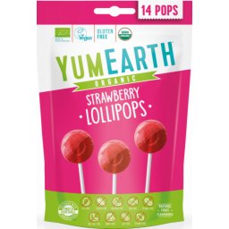 YumEarth, Lizaki Truskawkowe (14szt) 87g EKO